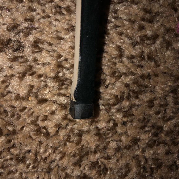 Super cute black lace up Steve Madden bootie heel - Picture 5 of 5